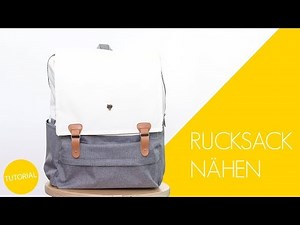 NÄH MICH! Rucksack Kukka selber nähen