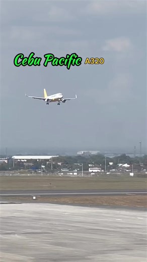 Perfect landing for Cebu Pacific. AirSWIFT ATR holding short of the runway.. #planespotting #Aviation #airportlife #followers #everyone #friends #highlights #ATC #fbreels #fypシ゚viralシ #fbreelsvideo #fypシ #fbshortsreels #fbreelsfypシ゚viral | RampCon