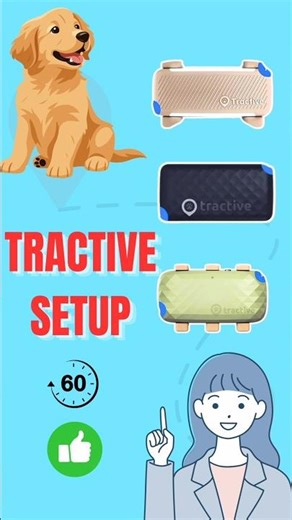 Tractive Smart GPS Tracker SETUP in 30 Secs! #tractive #gps #dog #cat