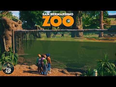 Epic Underwater Viewing Experience in Franchise Mode! | San Bernardino Zoo | Planet Zoo