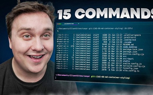 [Warp]15 个终端命令将提高您的生产力