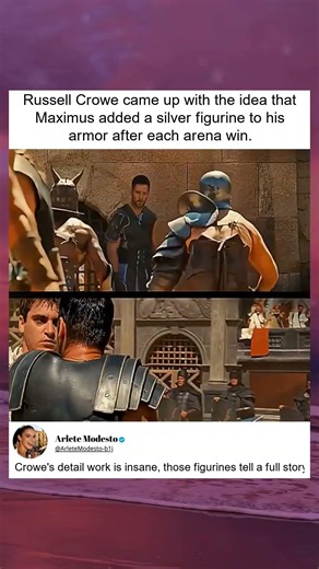 Russell Crowe's Maximus Silver Figurine Idea