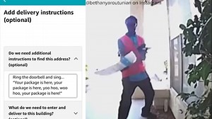'Woo hoo, your package is here': Amazon driver sings per specific delivery instructions
