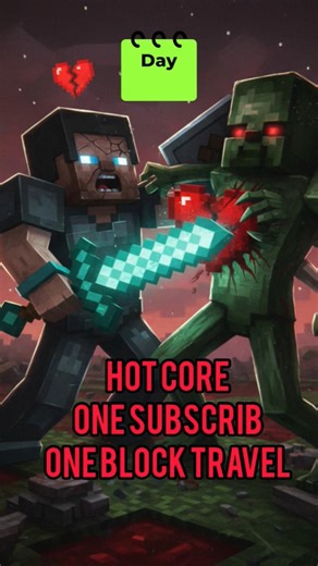 Minecraft Hardcore Challenge Comment Your Name#minecraftshorts#shorts
