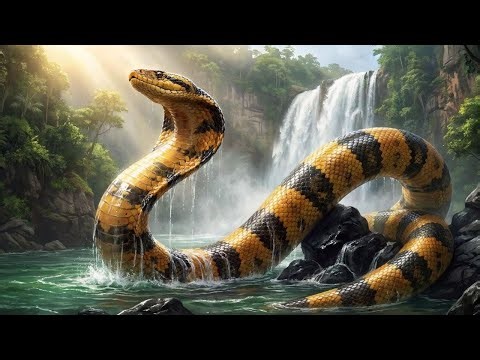 From Peaceful Sunset to Giant Cobra Chase | Survival Girl Alone in the Wild