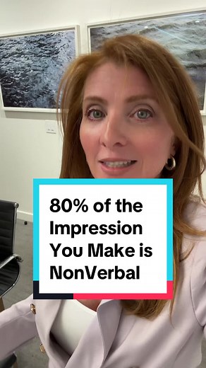 In a job interview NEVER EVER put your hands in your lap, always put your hands on the table. Don’t believe me? Go try it! It has been proven by scientists that you will feel nervous if you make yourself small. You look and feel more confident when you take up space. 80% of the impression that we make is our nonverbal communication, how we hold ourselves, our eye contact and the warmth of our presence. In a job interview you may be so focused on your interview performance that you forget to smil