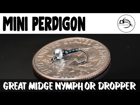 Fly Tying Tutorial: Midge Mini Perdigon