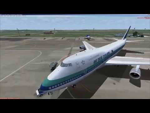 FSX | Just Flight | CLS | Boeing 747-200 | LUKK - LKPR | Full flight