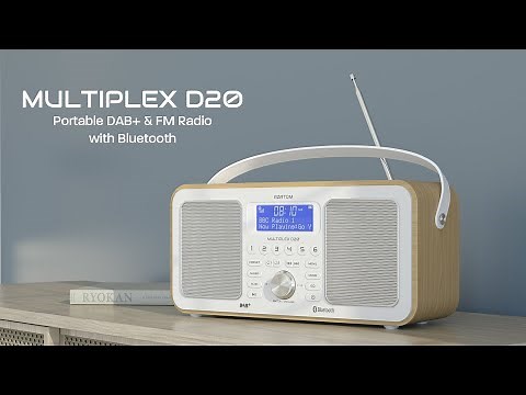 Multiplex D20 | Portable DAB+ & FM Radio with Bluetooth |