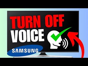 How To Turn Off Voice Assistant On Samsung Smart TV