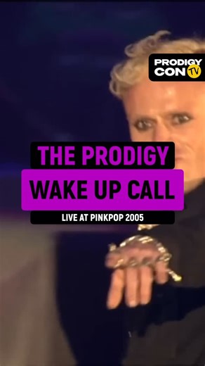 Prodigy Con on Instagram: "The Prodigy - Wake up call (Live at Pinkpop 2005)"