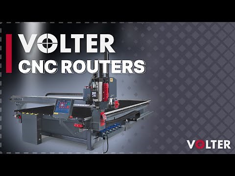 VOLTER CNC Routers Overview: Power & Precision