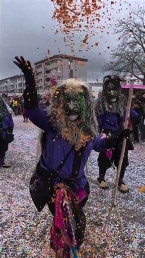 🔥 The Witch Dance of Weil am Rhein! 🧹 #WitchDance #Hexentanz #Germany #Carnival #Tradition