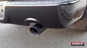 Flowmaster proudly introduces our new direct-fit black stainless steel exhaust tips for 2009-2017 Ram trucks (Part # 15355). These high quality exhaust tips are direct replacements for 2009-2017 Dodge Ram and Ram 1500 trucks with a 5.7L Hemi engine and factory dual tailpipes. The large 4.00” angle cut tips are constructed from double wall 304S stainless steel. Features include a durable black ceramic coated finish, embossed Flowmaster logos to show off your pride and the same ball style factory 