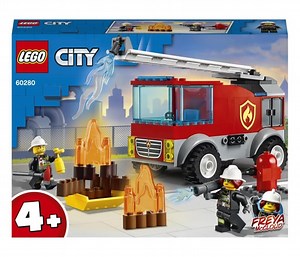 LEGO City 60280 Wóz strażacki z drabiną - Klocki LEGO® - Sklep komputerowy - x-kom.pl