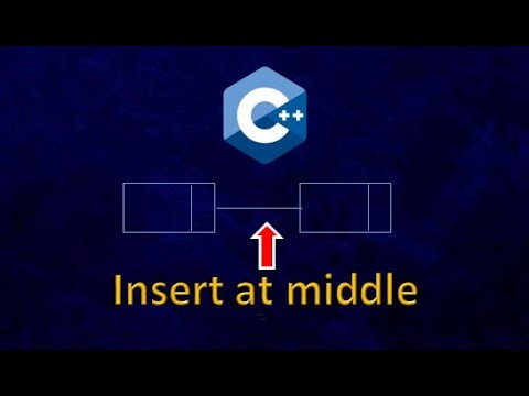 Insert in Middle of Linked List