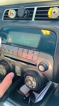 Chevy Camaro inbuilt bluetooth music streaming connection hidden option