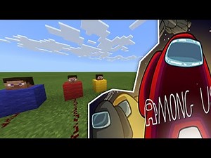 How to summon among us in minecraft