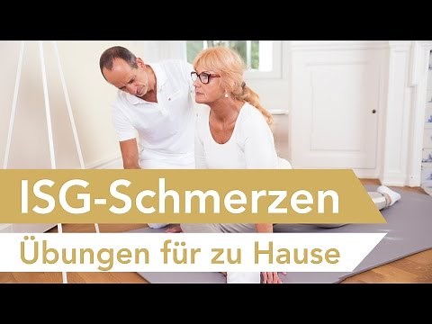 Iliosakralgelenk-Syndrom (ISG Schmerzen) - Übungen zum Mitmachen - ISG Syndrom