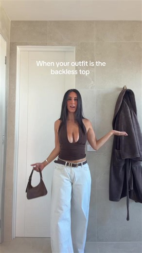 Stylish Backless Top Outfit Ideas