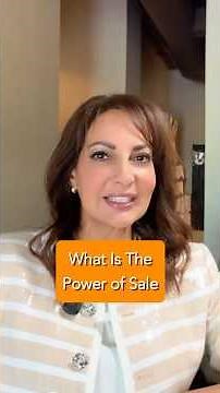 What is a Power of Sale?