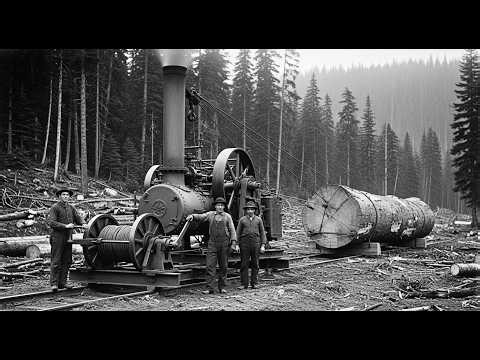 Loggers Called Steam Donkeys 'Dribbling Pots' — Then One Machine Replaced 50 Oxen Overnight