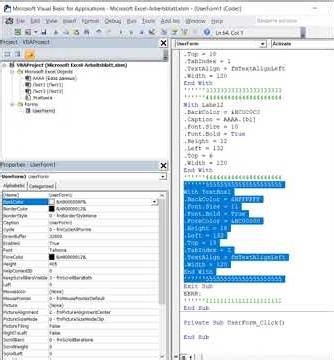 15Вставьте и отформатируйте текстовое поле «TextBox1» Excel VBA