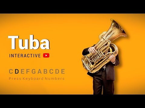 YouTube Tuba - Play on YouTube with your number keys