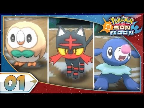 Pokémon Sun And Moon - Part 1 | A New Alola Adventure Begins! [NEW Nintendo 3DS 100% Walkthrough]