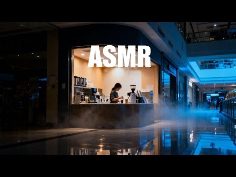 🥤 Night Bubble Tea 🎧 Relaxing ASMR Drink Sounds