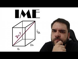 IME/2018 A right rectangular prism has three edges that form a geometric progression with a commo...