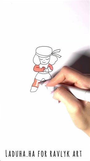 💎🔥 Ruby from Steven Universe ❤️ Crystal Gem Art Drawing 🌟 #shorts #drawing #RavlykArt