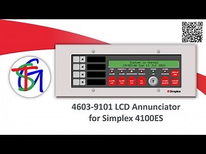 Simplex 4100ES | LCD Annunciator | 4603-9101