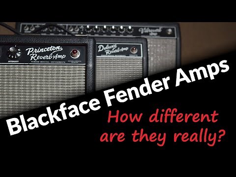 The Fender Blackface Sound: Princeton Reverb vs Deluxe Reverb vs Vibroverb