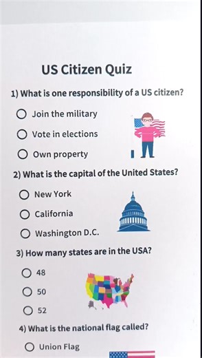 US Citizens Take the Ultimate Citizenship Quiz