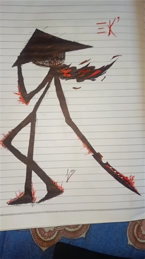 sticky man drawing #drawing #stickman #art #trending