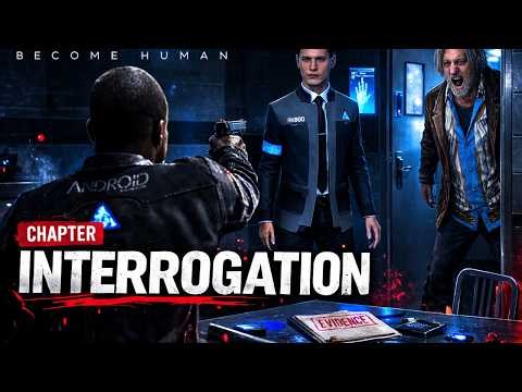 This Android Shot Connor 😱😱😱 | Connor’s Intense Interrogation | Detroit Become Human Gameplay