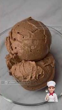 Sorvete de chocolate saudável #receitafacies