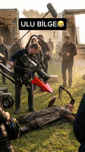 Like a watermelon😂 The end of the Great Wise Shaman Resurrection Ertuğrul Behind the Scenes 📸 #pa...