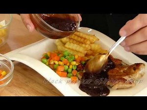 AsianMeals® Black Pepper Sauce - Chicken Chop