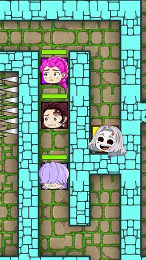 😱🔥🥲 Rescue from the Maze part 25 | K-Pop Demon Hunters #shorts