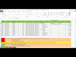 Excel Functions - Text manipulation, NEsted IFs and VLOOKUP