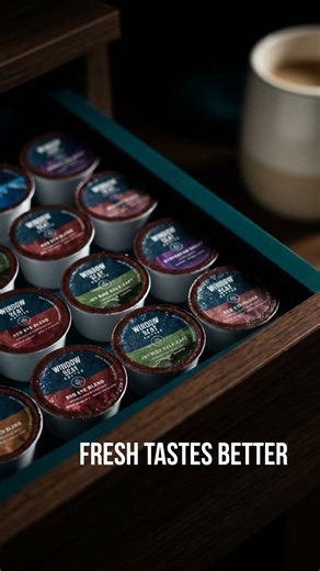 Upgrade your morning routine with Window Seat. ✈️ Small-batch roasted and specialty grade—it’s the freshest pod you will ever brew, guaranteed. | Window Seat Coffee