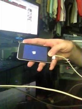 Ipod touch 2g disabled conect to itunes