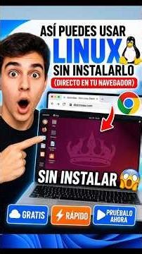 Using Linux from Chrome is that easy! #linux #tutorial #hack
