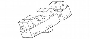 Window Switch - Driver's Side (LH)