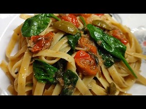 Best Anchovy Pasta EVER!!! (cooked in SALADMASTER)