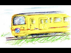 電車・列車の通過音 横から（録音 効果音）Train Passing 2 Recording Sound Effect