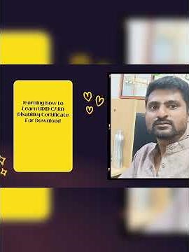 # Unique Disability ID (UDID CRAD)