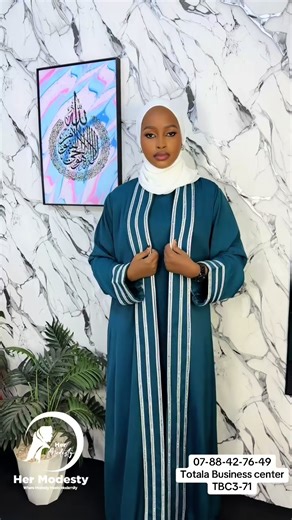 @E_Beauty 💄@Her_Modesty_ug #abaya #proudhijabie🧕